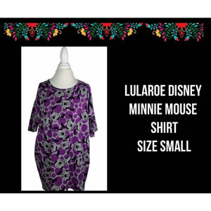 LULAROE | DISNEY MINNIE MOUSE TOP | SIZE SMALL
